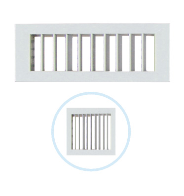 單層可調(diào)百葉風口（DBK）